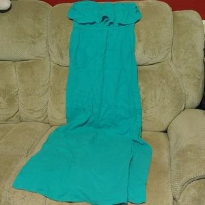 Turquoise dress